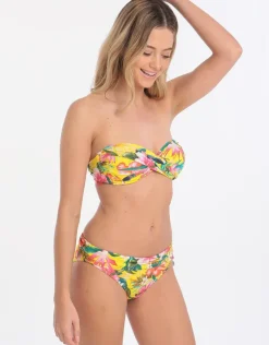 Corozal Merenda Banded Pant - Yellow