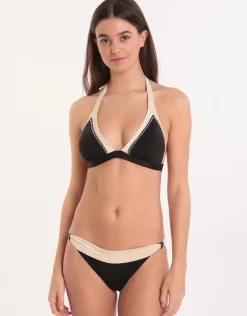 Couture Monterosso Mivra Banded Bikini Bottom - Black