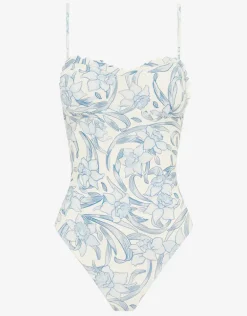 Daffodil Sonnet Swimsuit - Blue Print
