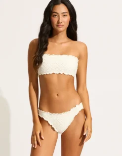 Daydreamer Tube Bikini Top - Vanilla