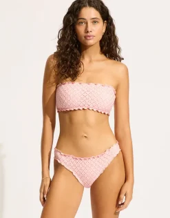 Daydreamer Tube Bikini Top - Dusty Pink
