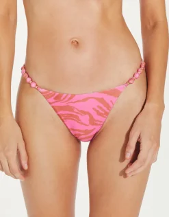 Diani Beads Brazilian Bikini Pant - Pink