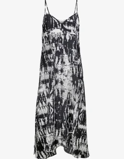 Discovery White Gravity Maxi Dress