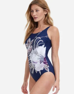Dolce Vita Mastectomy Swimsuit - Navy