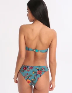 Dolcevita Wila Reversible Bikini Bottom - Turquoise