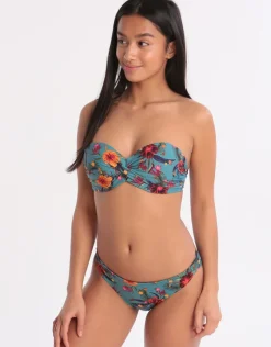 Dolcevita Wila Reversible Bikini Bottom - Turquoise