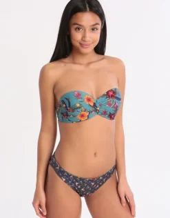 Dolcevita Wila Reversible Bikini Bottom - Turquoise