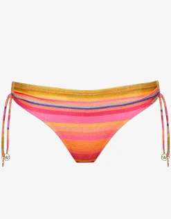 Dopamine Stripe Loop Side Bikini Pant - Dopamine Brights