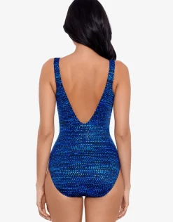 Dot Com Odyssey Swimsuit - Blue