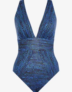 Dot Com Odyssey Swimsuit - Blue