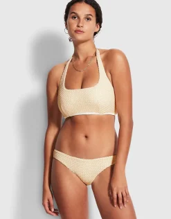 Dream Catcher Hipster Bikini Pant - Ecru