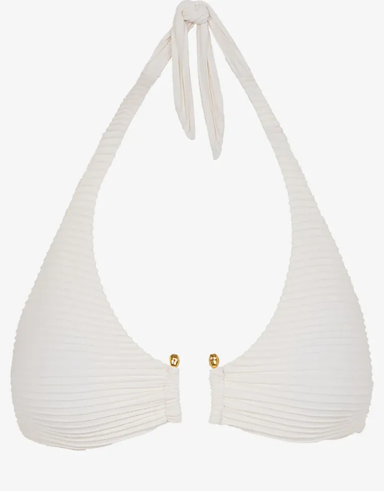 Dune Jill Alanna Bikini Top - White