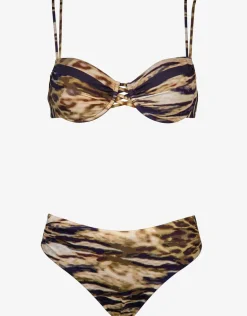 Edge Underwired Bikini Set - Tiger Camo