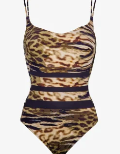 Edge Underwired Swimsuit - Tiger Camo