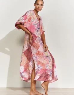 Euphoria Maxi Kaftan - Rose Infusion