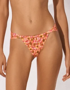 Euphoric Bloomwave Brazilian Bikini Pant - Sunsoaked Neons