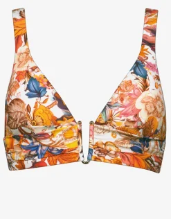 Exuberance Banded Bikini Top - Solar