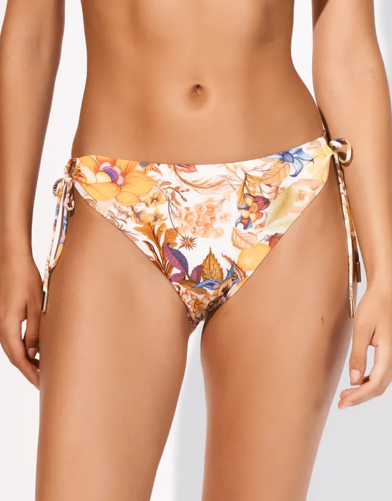 Exuberance Loop Side Bikini Pant - Solar