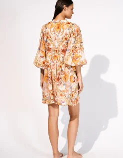 Exuberance Mini Beach Dress - Solar