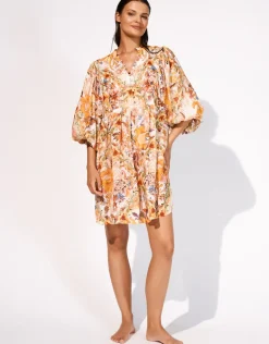 Exuberance Mini Beach Dress - Solar