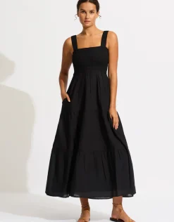 Faithful Midi Dress - Black