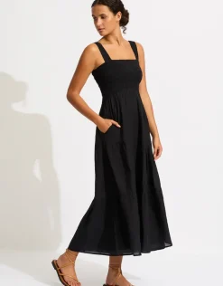 Faithful Midi Dress - Black