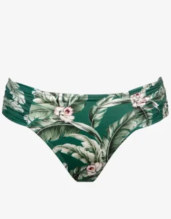 Fantasy Resort Ruched Side Bikini Pant - Jungle Boogie