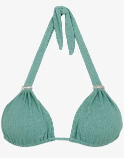 Firenze Bia Tube Bikini Top - Seaglass