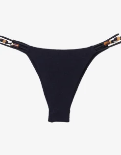 Firenze Flora Brazilian Bikini Pant - Black