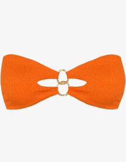 Firenze Jolie Bandeau Bikini Top - Marigold