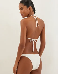 Firenze Jolie Detail Brazilian Bikini Pant - White