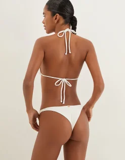 Firenze Jolie Tri Bikini Top - White
