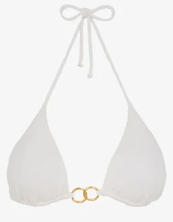 Firenze Jolie Tri Bikini Top - White