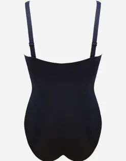 Floral Rainbows Twist Front Swimsuit