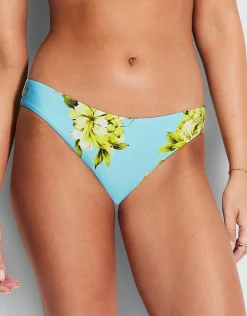 Full Bloom Hipster Bikini Pant - Sky