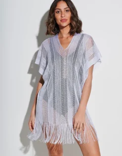 Guayana Metallic Tunic - Silver
