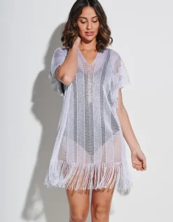 Guayana Metallic Tunic - Silver
