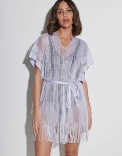 Guayana Metallic Tunic - Silver