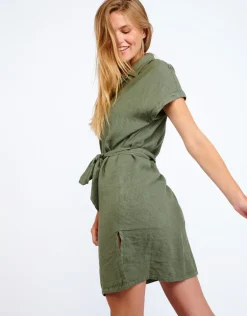 Hawston Paulina Beach Shirt - Khaki