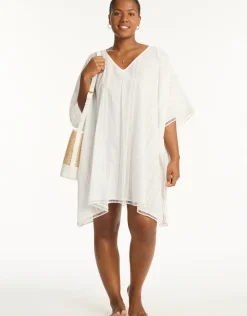 Heatwave Kaftan - White