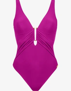 Honesty Underwired Swimsuit - Peony