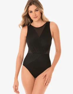 Illusionist Palma Swimsuit - Black