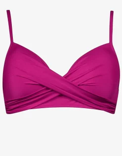 Impact Moulded Bikini Top - Berry Glaze