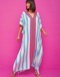 Indian Thobe Kaftan - Blue