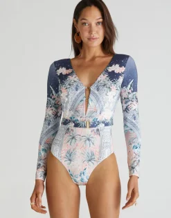 Indianic Alexandra One Piece Swimsuit - Floral