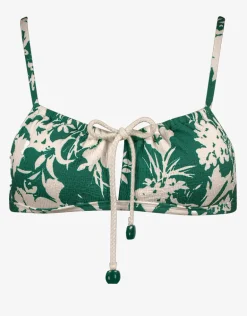 Inside Nostalgia Bralette Bikini Top - Ivy Cream