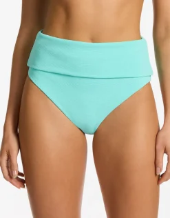 Isla Rib Fold Down Bikini Pant - Dolce