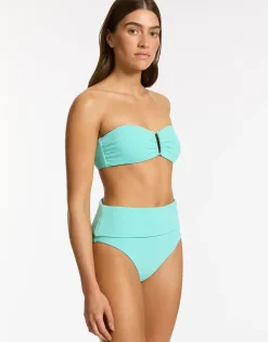 Isla Rib Fold Down Bikini Pant - Dolce