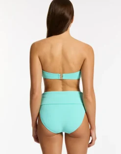 Isla Rib Fold Down Bikini Pant - Dolce