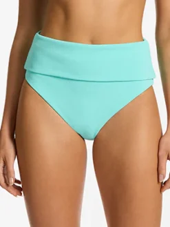 Isla Rib Fold Down Bikini Pant - Dolce